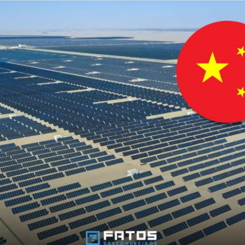 Na china deserto se transforma na maior usina de energia limpa do mundo