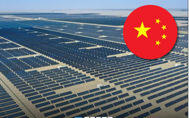 Na china deserto se transforma na maior usina de energia limpa do mundo