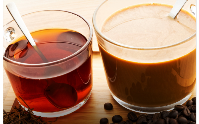 Agua, chá e café ligados a longevidade