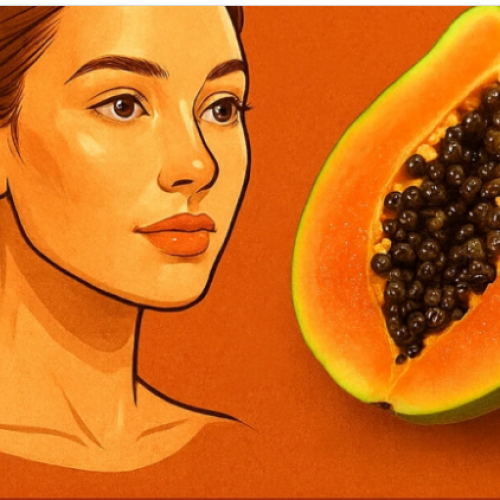 Comer mamão  deixa a pele mais jovem e firme