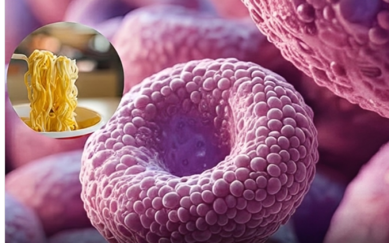 Estudos mostram que comer macarrão instantâneo 2 a 3 vezes por semana pode aumentar o risco de doenças cardíacas, AVC e diabetes