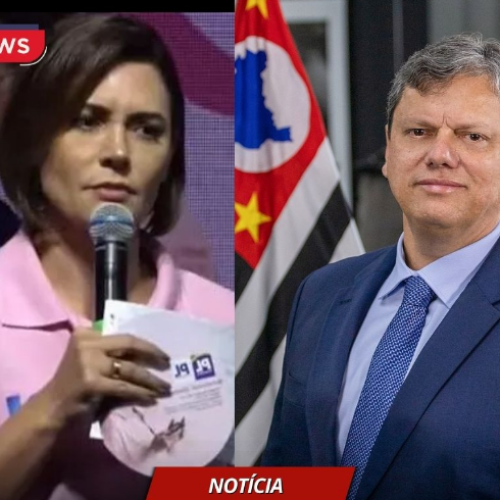 Michele é apontada como possível vice de Tarcísio ano que vem!