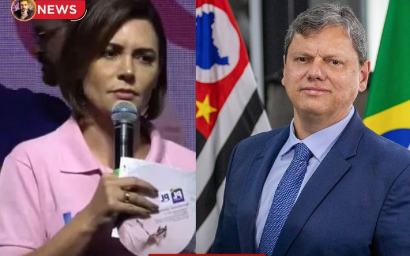 Michele é apontada como possível vice de Tarcísio ano que vem!