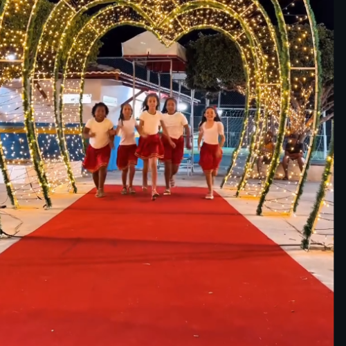 Acendimento das luzes do Natal Cultural de Filadélfia