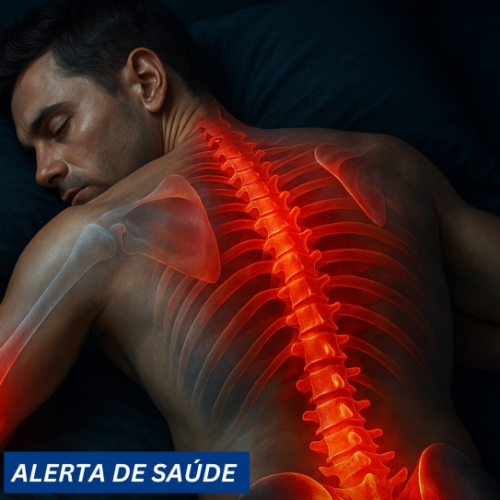 Dormir de bruços é um dos hábitos que mais sobrecarregam a coluna cervical e lombar