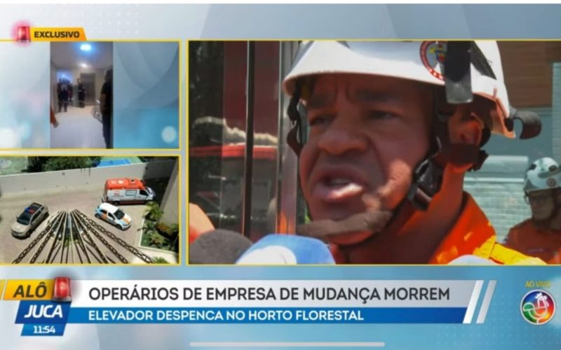 Dois trabalhadores morrem após elevador despencar em prédio de luxo no Horto Florestal, em Salvador