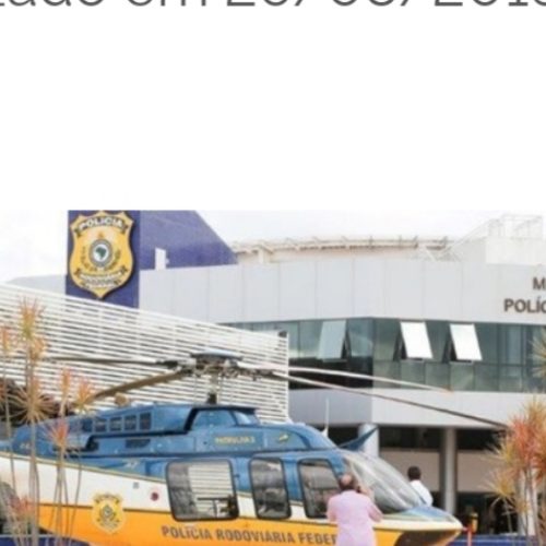 Sindicato dos Policiais Rodoviários Federais no Distrito Federal protestam contra governo federal