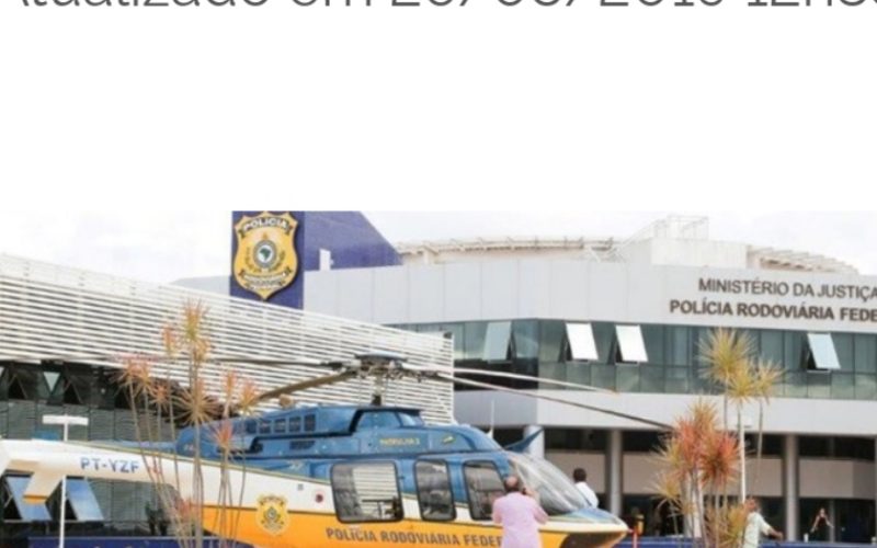 Sindicato dos Policiais Rodoviários Federais no Distrito Federal protestam contra governo federal