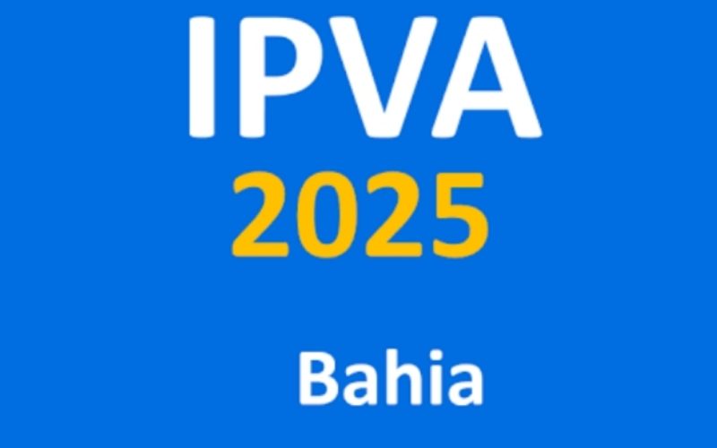 Quem antecipar o pagamento do IPVA até 7 de fevereiro na Bahia tem um dos maiores descontos do país, de 15%