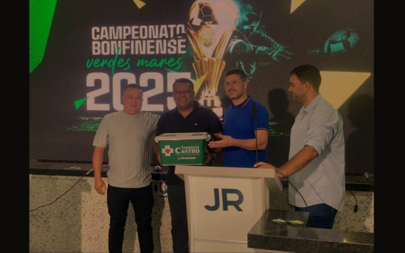 Sorteio define as chaves do Campeonato Bonfinense Verdes Mares 2025