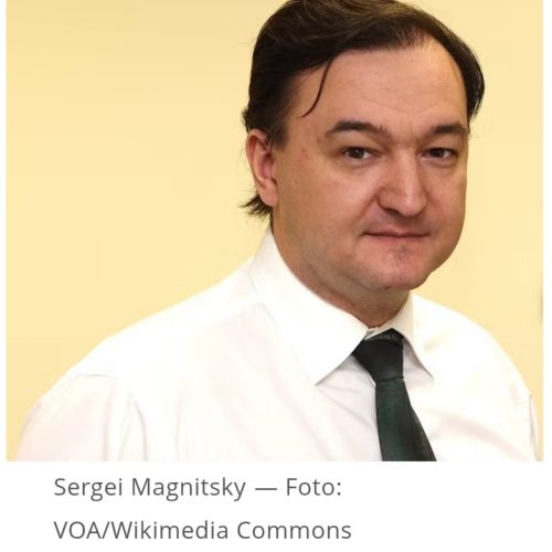 O que refere-se à Lei Magnitsky