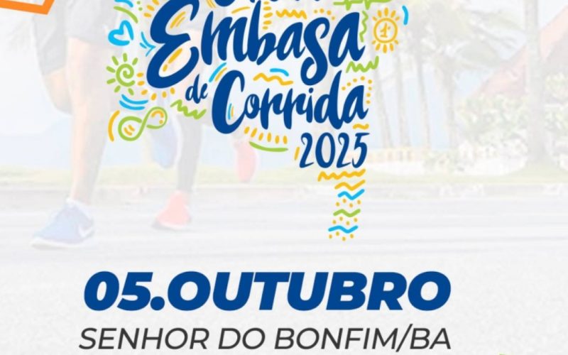Inscrições para Circuito de Corrida Embasa são abertas em Senhor do Bonfim