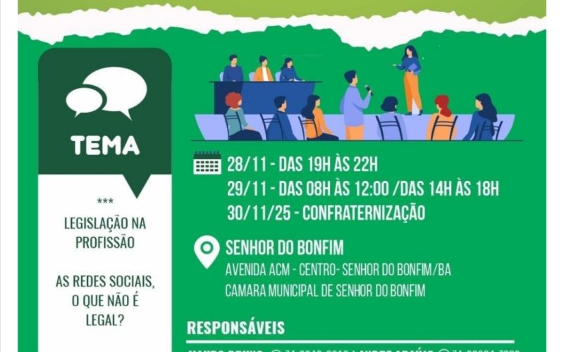 BONFIM:Seminário de Atualização Profissional para Radialistas e Comunicadores