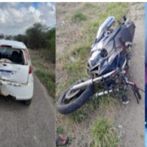 Motociclista Envolvido em Acidente, na BR 407 no Jacaré Vem a Óbito na tarde deste sábado