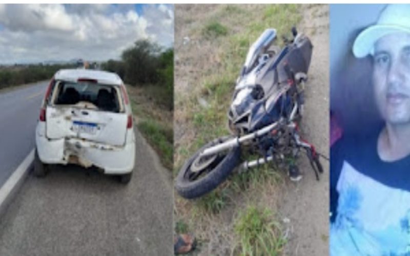 Motociclista Envolvido em Acidente, na BR 407 no Jacaré Vem a Óbito na tarde deste sábado