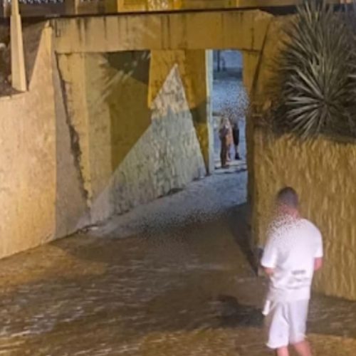 Homem cai de viaduto em Bonfim