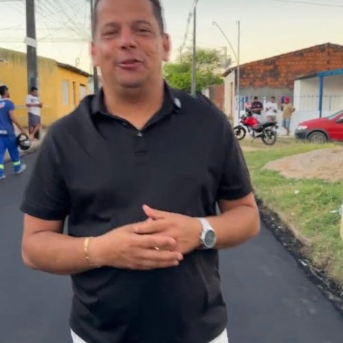 Pavimentação em Bonfim!