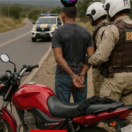 Homem Preso por tráfico de drogas próximo ao município de Antônio Gonçalves