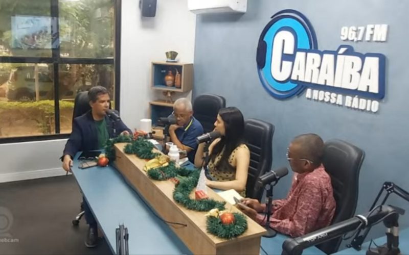 Dr.Ricardo Aquino estreia na bancada do Jornal Canal Aberto