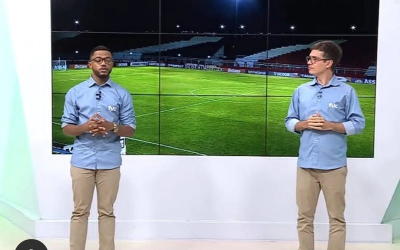 Locutor bonfinense Mateus Damasceno estreia na TVE Bahia