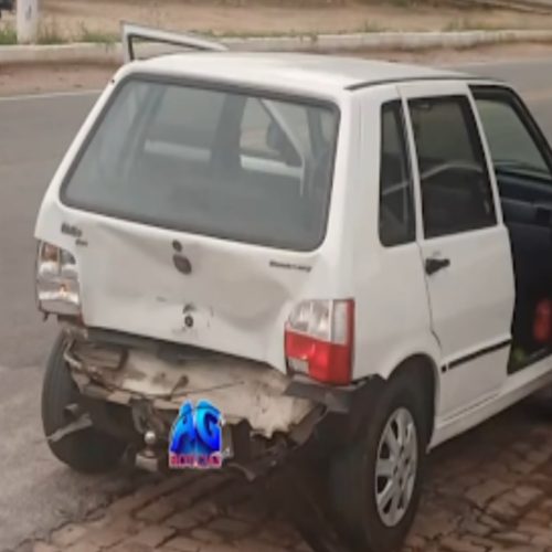 Acidente automobilística em Antônio Gonçalves