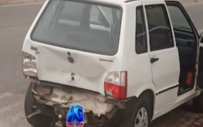 Acidente automobilística em Antônio Gonçalves