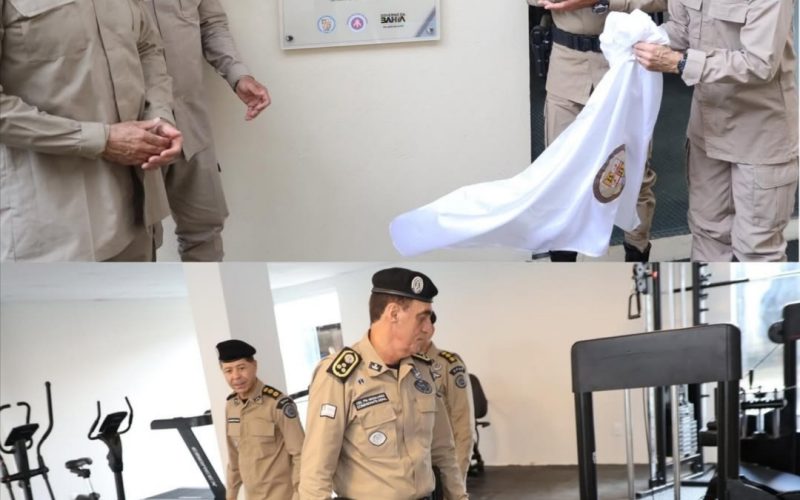 PM inaugura academia de musculação “Cabo Glauber Rosa”