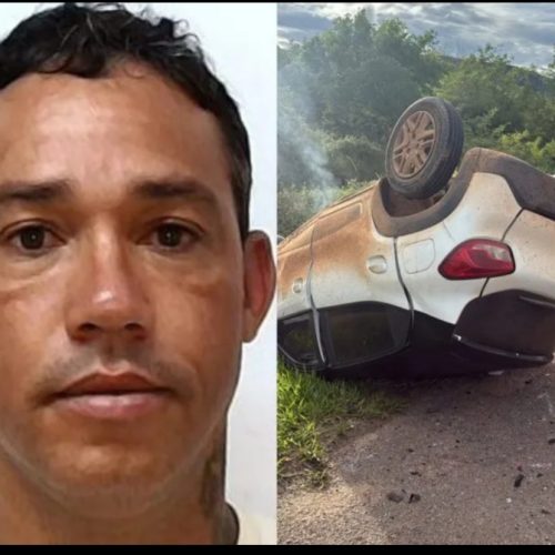 Caseiro mata patroa e morre em acidente!