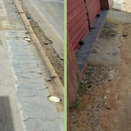 Prefeitura inicia reposição de pedras portuguesas e garante fiscalização do serviço
