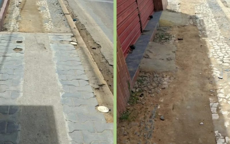 Prefeitura inicia reposição de pedras portuguesas e garante fiscalização do serviço