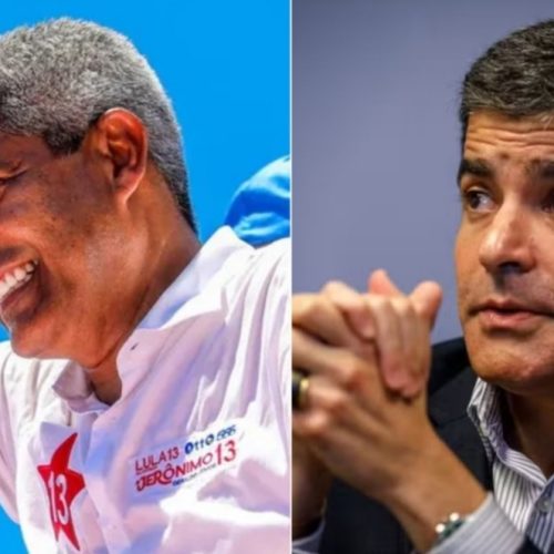 ACM Neto larga com mais tempo de TV que Jerônimo na corrida pelo Governo da Bahia