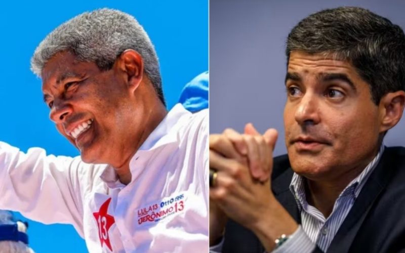 ACM Neto larga com mais tempo de TV que Jerônimo na corrida pelo Governo da Bahia