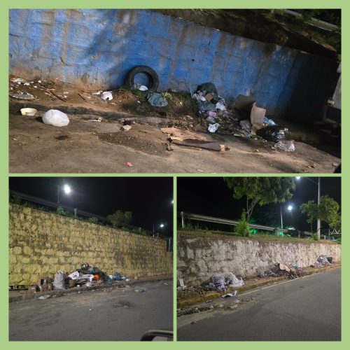 Lixão na Avenida João Durval em Senhor do Bonfim