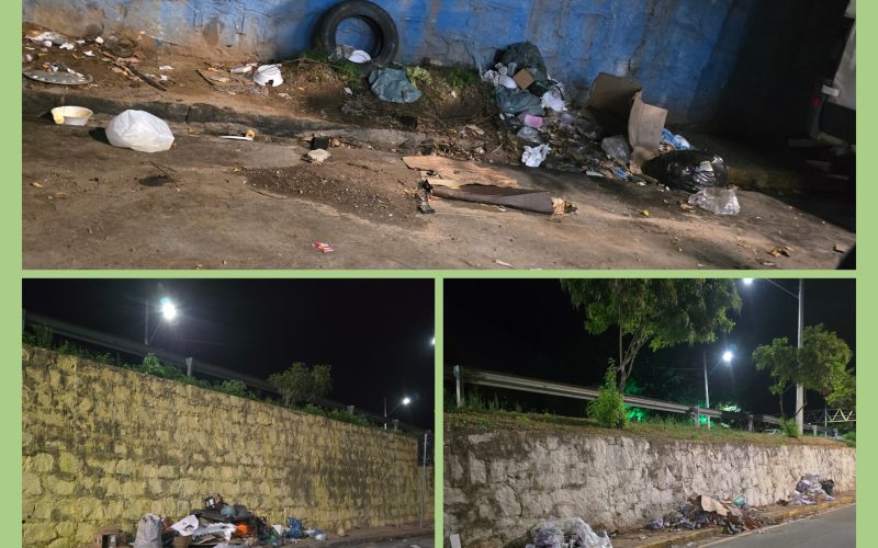 Lixão na Avenida João Durval em Senhor do Bonfim