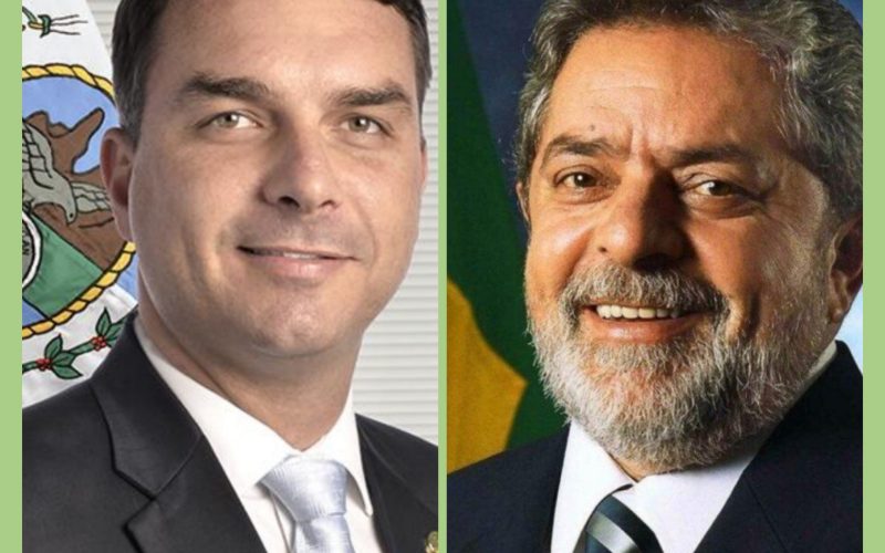 Pesquisa aponta Lula na frente no primeiro turno, mas empate técnico com Flávio Bolsonaro no segundo