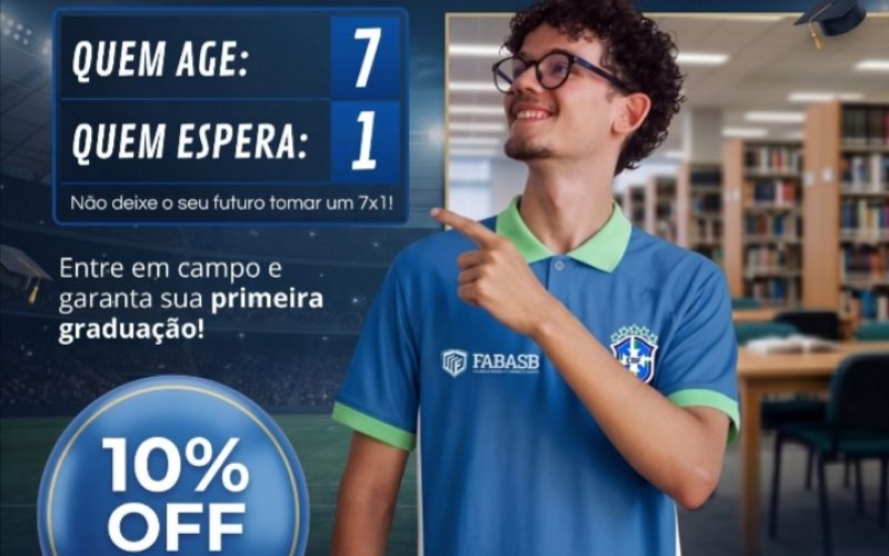 FABASB lança campanha com desconto especial para novos alunos