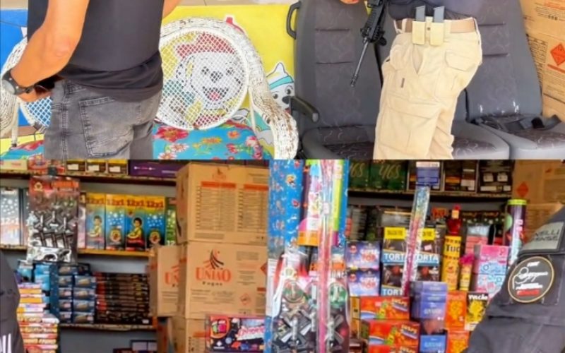 Polícia Civil intensifica fiscalização e orienta população sobre uso seguro de fogos de artifício no período junino