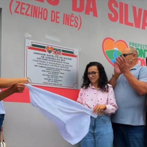 Prefeita de Ponto Novo entrega nova Unidade Básica de Saúde na comunidade de Várzea do Boi