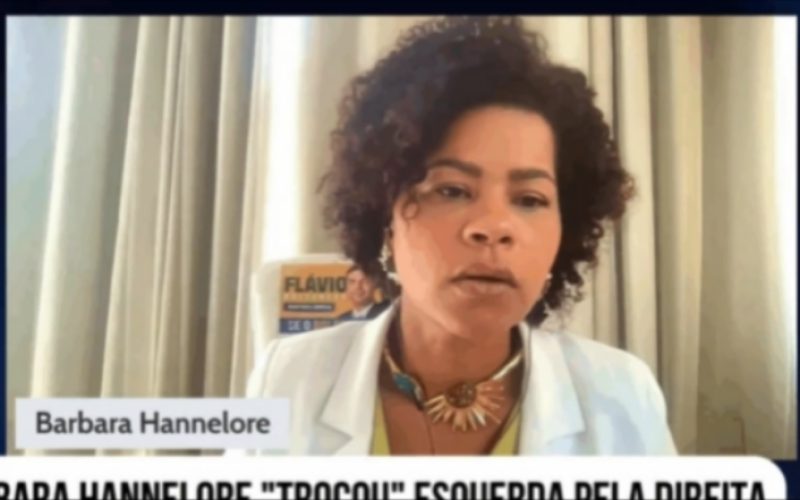 Ex-funcionária de gestões do PT, Barbara Hannelore relata mudança de posicionamento político e aproximação da direita
