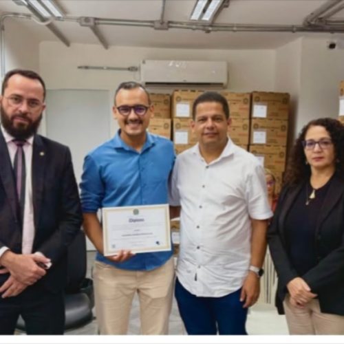 Dr. Marinho Rocha é diplomado vereador em Senhor do Bonfim