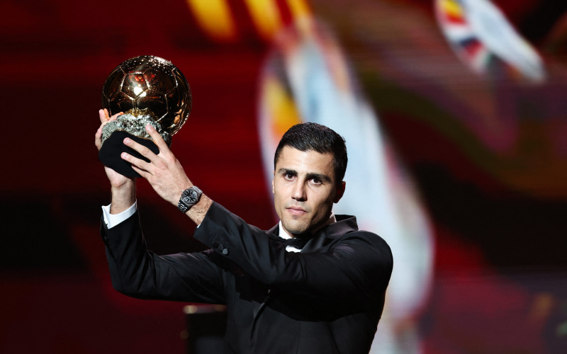 Bola de Ouro 2024: O espanhol Rodri venceu a premiação.