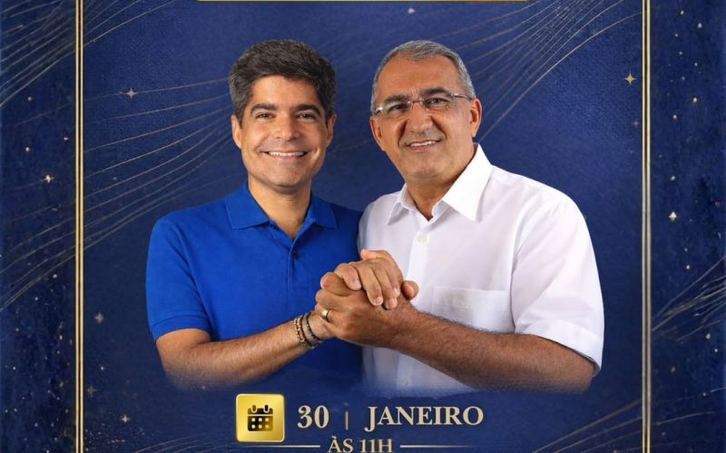 ACM Neto tem encontro político nesta sexta com Isac Carvalho em Juazeiro
