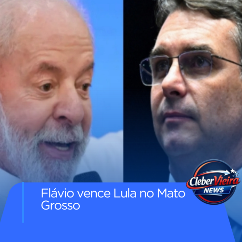 Flávio Bolsonaro abre vantagem sobre Lula em Mato Grosso, aponta Real Time Big Data