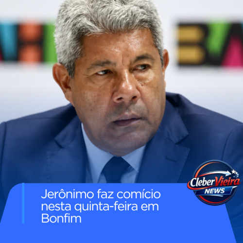 Jerônimo participa de caminhada nesta quinta-feira (1º) em Senhor do Bonfim