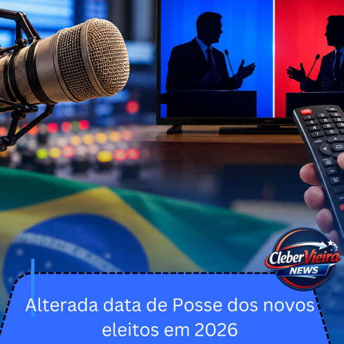 Mudança das datas de posse dos novos eleitos em 2026