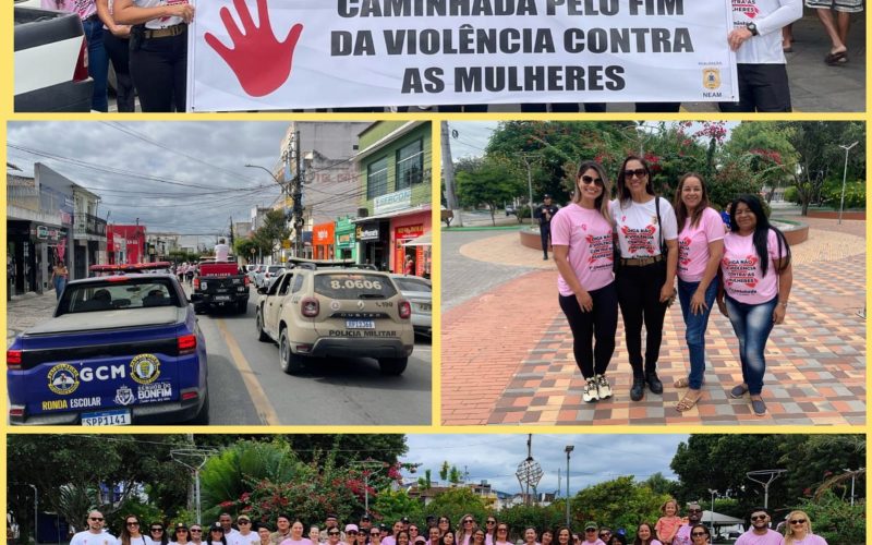 BONFIM: Neam promove caminha de combate a violência  contra a mulher