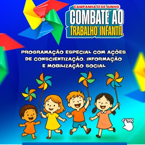 Filadélfia realiza campanha pelo Dia Mundial Contra o Trabalho Infantil
