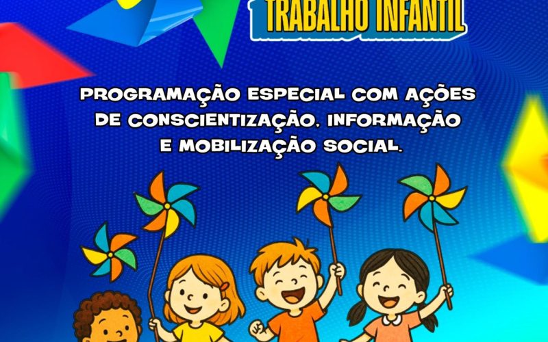 Filadélfia realiza campanha pelo Dia Mundial Contra o Trabalho Infantil