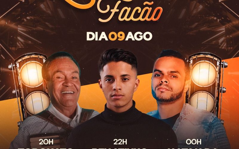 Festejos Tradicionais do Quebra Facão movimentam a cultura e a alegria em Senhor do Bonfim no dia 9 de agosto