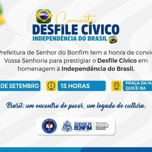 Convite Especial :Desfile em Quicé